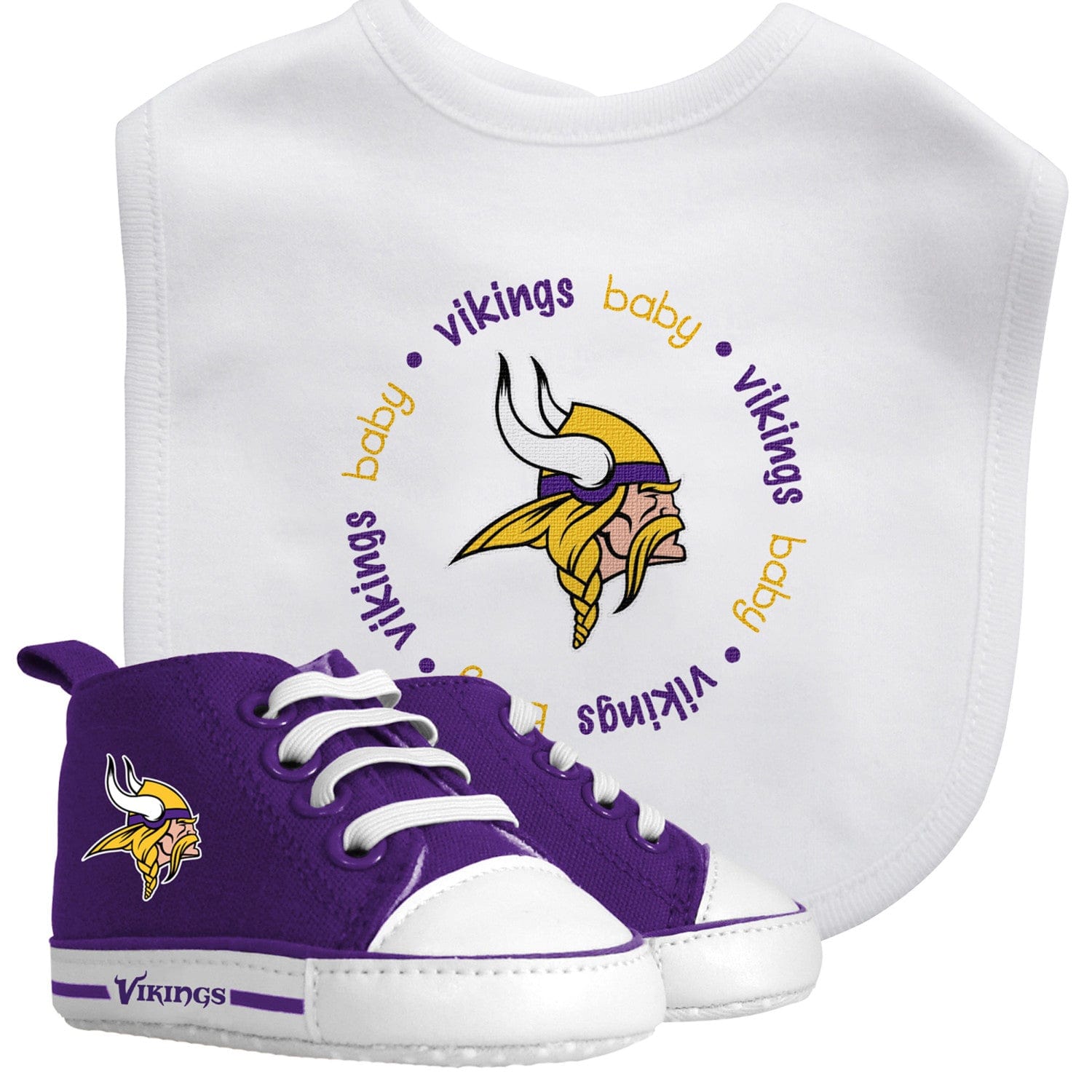 Minnesota Vikings Baby Gift Set - 2-Piece Bundle