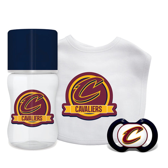 Cleveland Cavaliers - 3-Piece Baby Gift Set - 757 Sports Collectibles