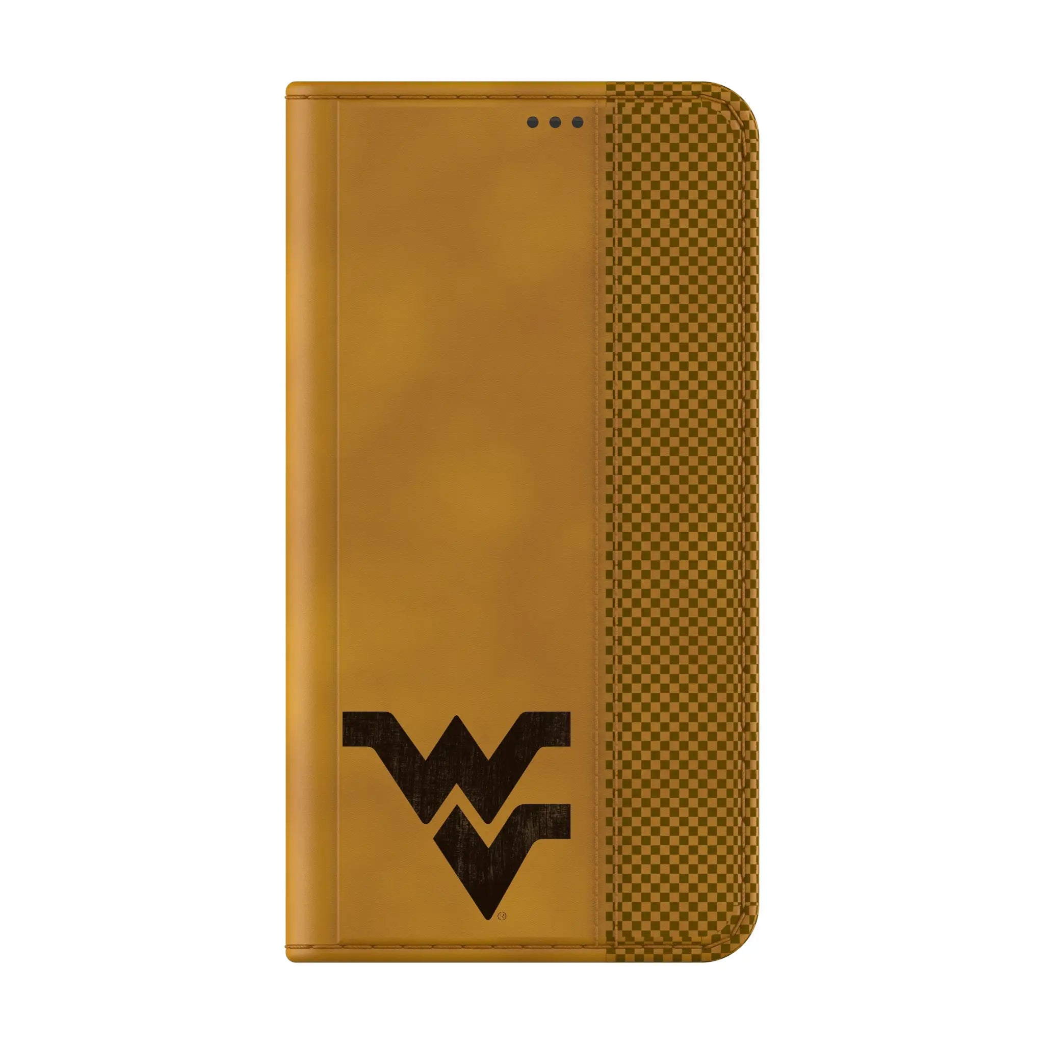 West Virginia University Mountaineers Burn Folio Phone Case for Samsung Galaxy