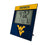 West Virginia University Mountaineers Color Block Wall Clock