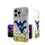 West Virginia University Mountaineers Confetti Glitter Phone Case - Sports Gifts, Sports Memorabilia, Sports Collectibles, Fan Shop
