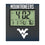 West Virginia University Mountaineers Linen Wall Clock