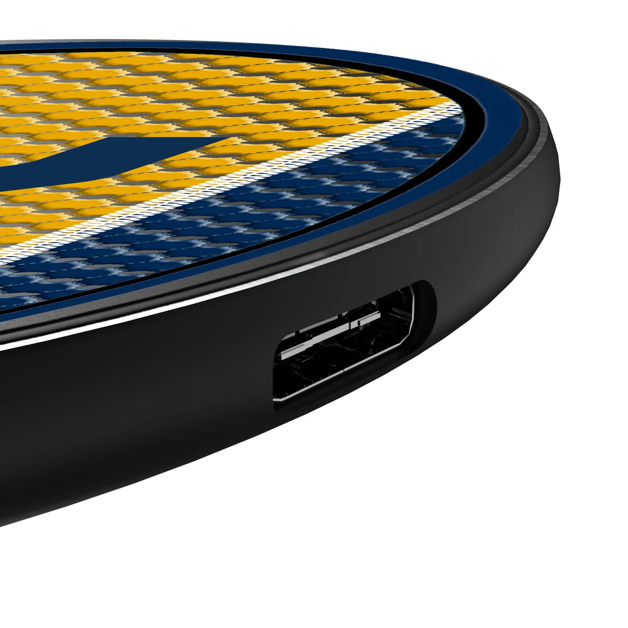 West Virginia University Mountaineers Mesh 15-Watt Wireless Charger