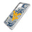 West Virginia University Mountaineers Paisley Clear Phone Case for Samsung Galaxy
