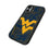 West Virginia University Mountaineers Paisley MagSafe Compatible Phone Case for Apple iPhone