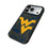 West Virginia University Mountaineers Paisley MagSafe Compatible Phone Case for Apple iPhone