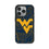 West Virginia University Mountaineers Paisley MagSafe Compatible Phone Case for Apple iPhone