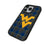 West Virginia University Mountaineers Plaid MagSafe Compatible Phone Case for Apple iPhone