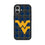 West Virginia University Mountaineers Plaid MagSafe Compatible Phone Case for Apple iPhone