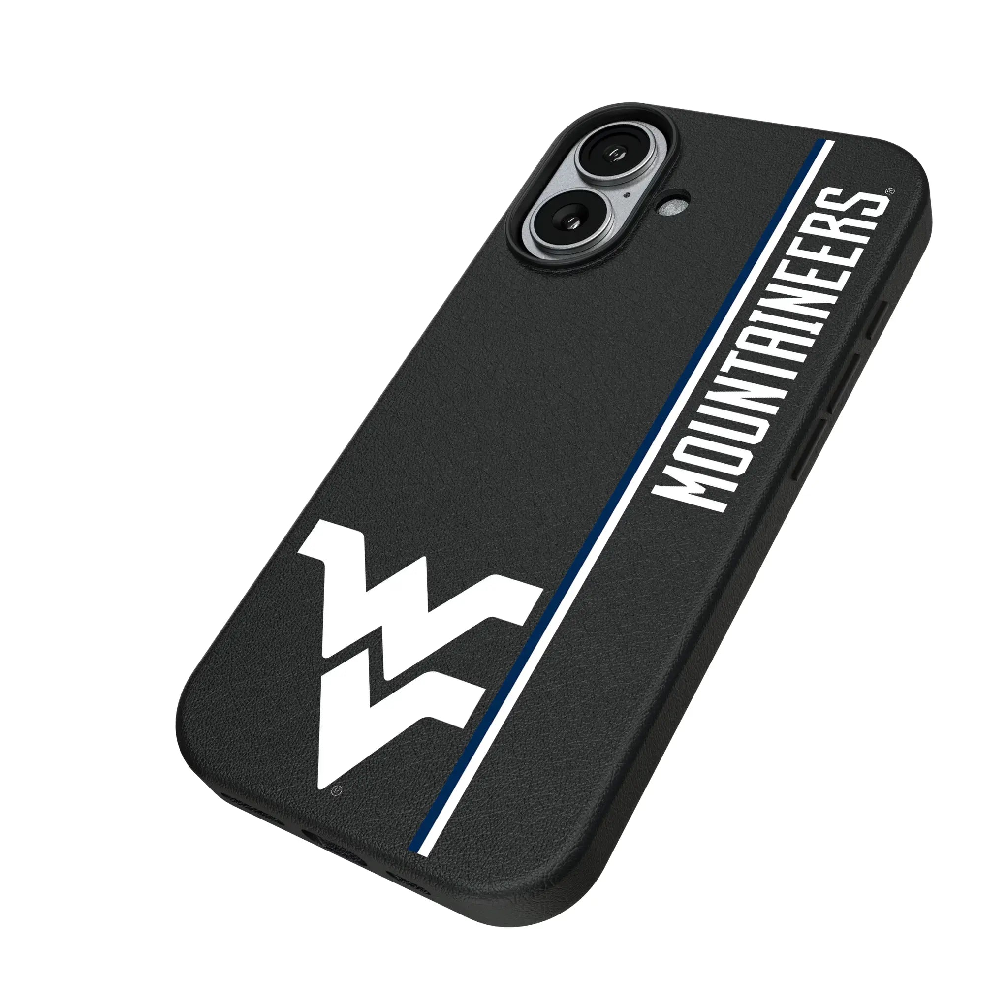 West Virginia University Mountaineers Sidebar MagSafe Compatible Phone Case for Apple iPhone