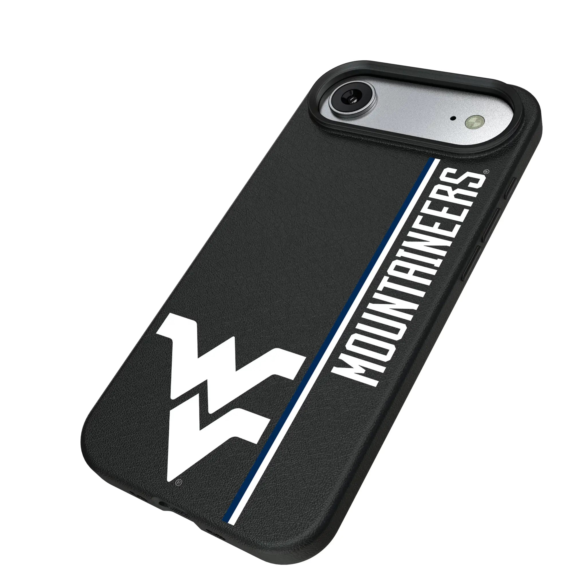 West Virginia University Mountaineers Sidebar MagSafe Compatible Phone Case for Apple iPhone