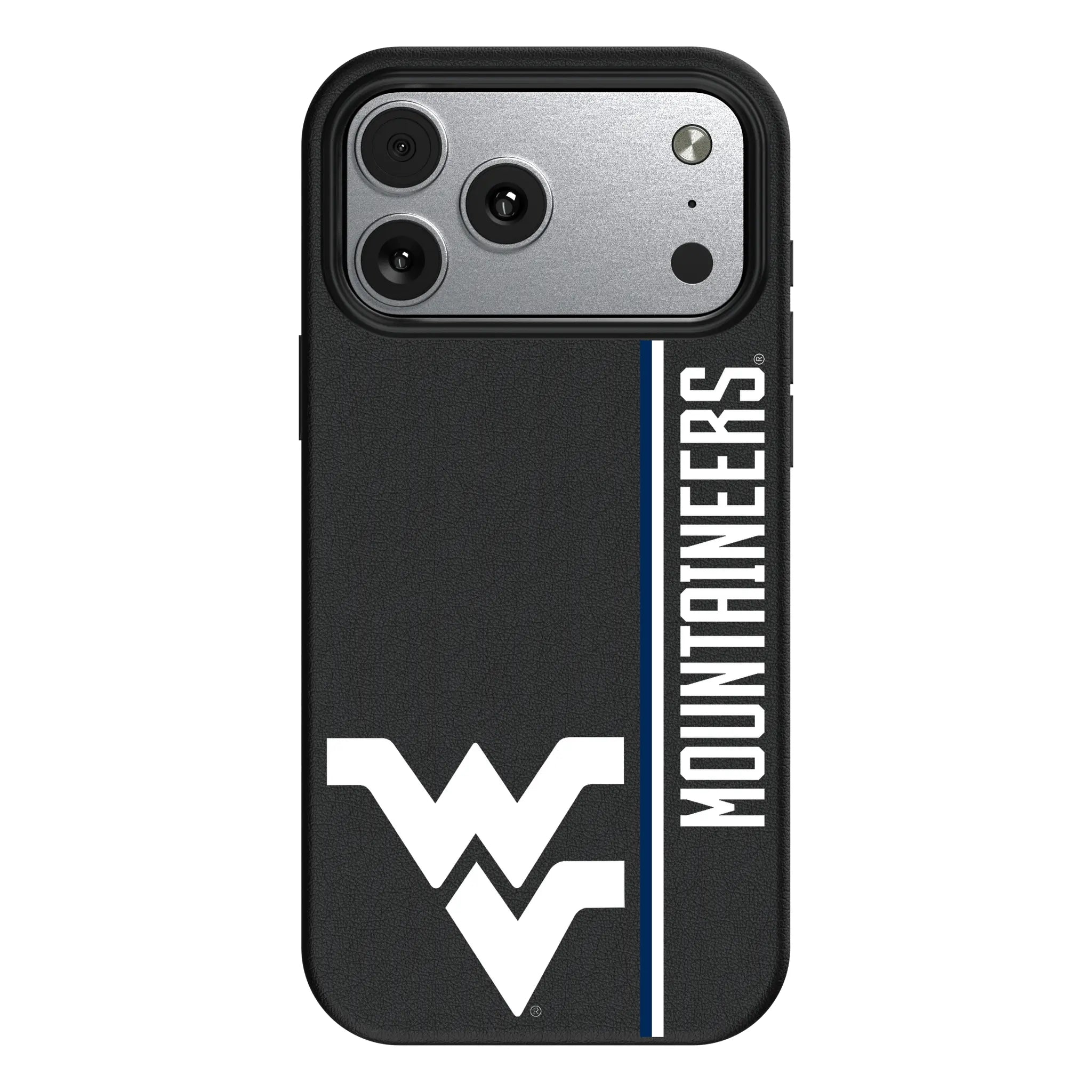 West Virginia University Mountaineers Sidebar MagSafe Compatible Phone Case for Apple iPhone