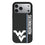 West Virginia University Mountaineers Sidebar MagSafe Compatible Phone Case for Apple iPhone