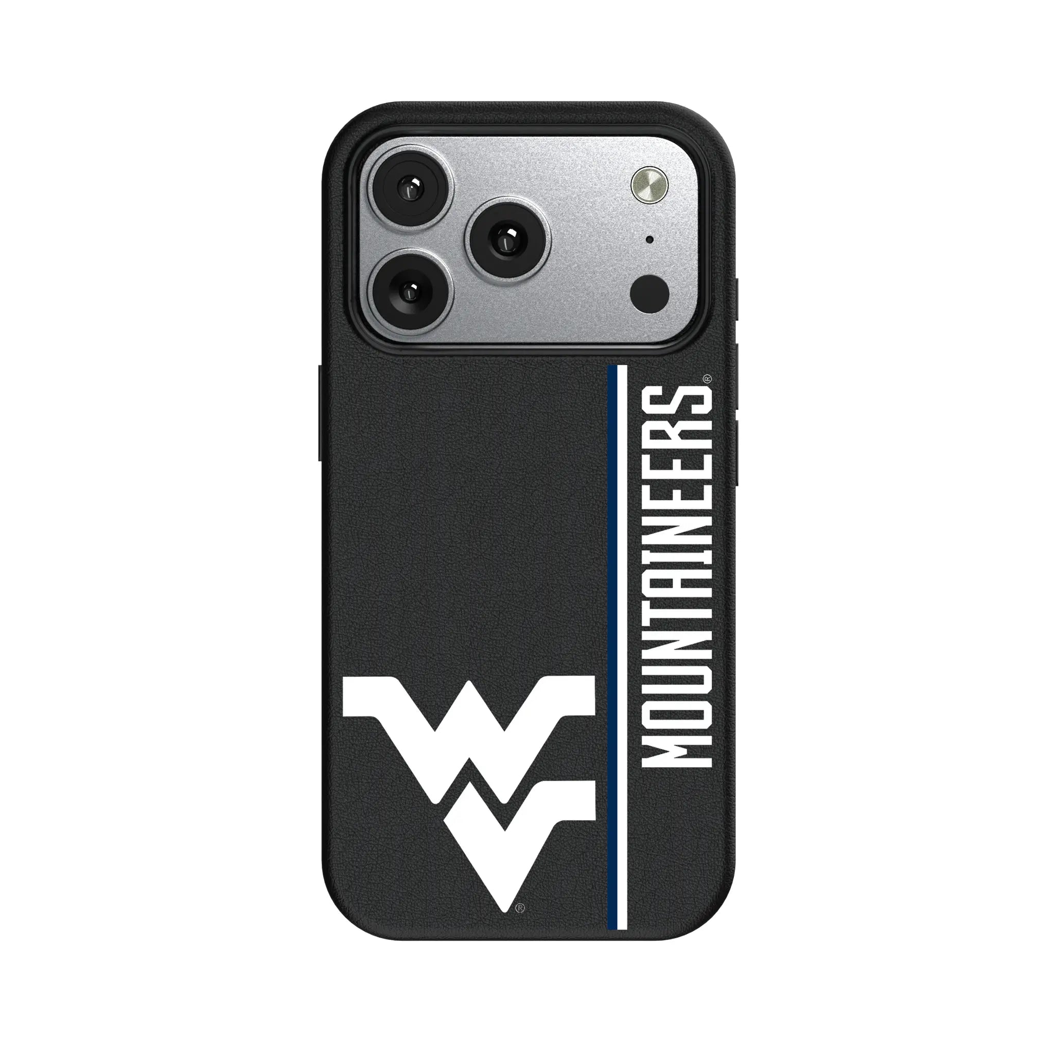 West Virginia University Mountaineers Sidebar MagSafe Compatible Phone Case for Apple iPhone