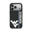 West Virginia University Mountaineers Sidebar MagSafe Compatible Phone Case for Apple iPhone