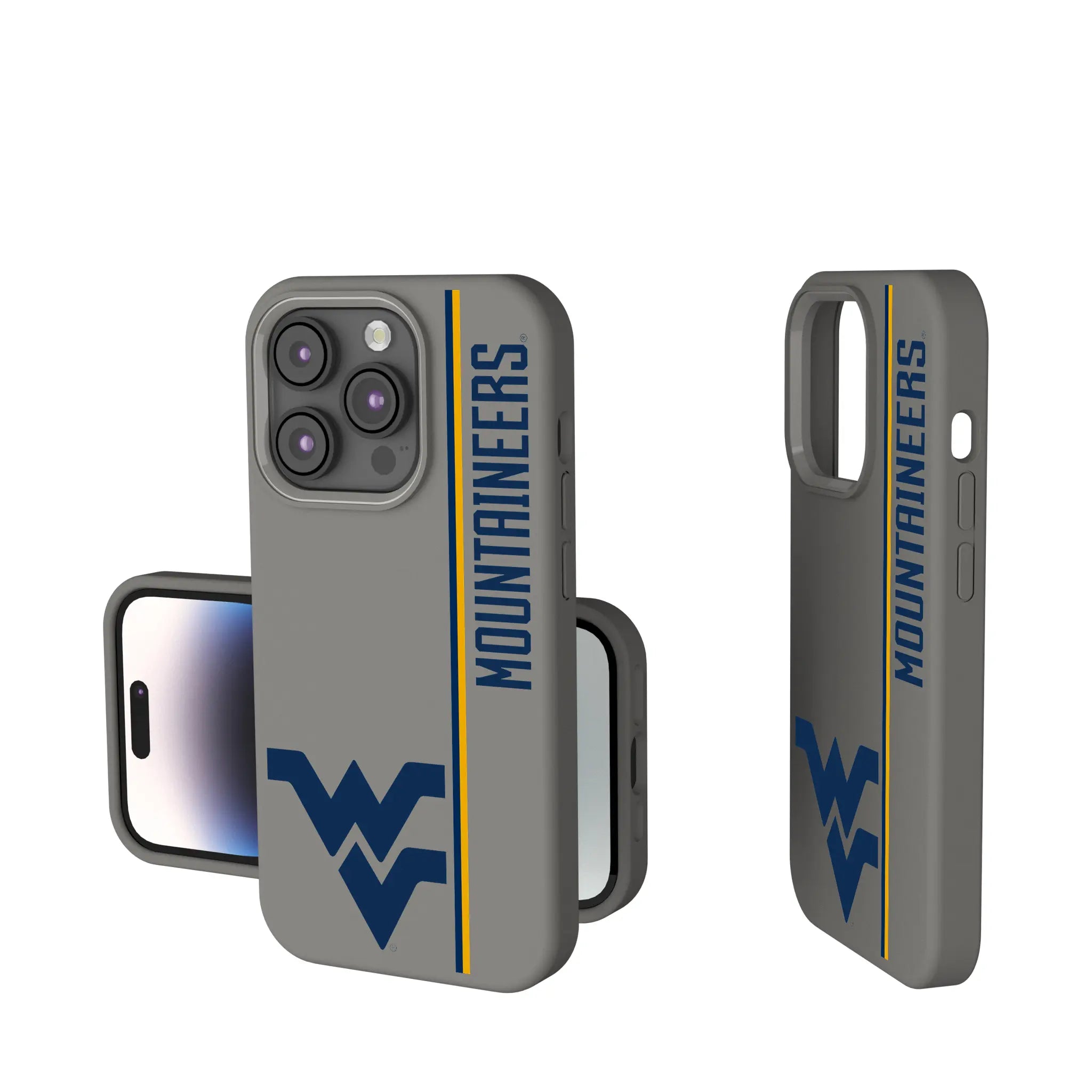 West Virginia University Mountaineers Sidebar Soft Touch Phone Case