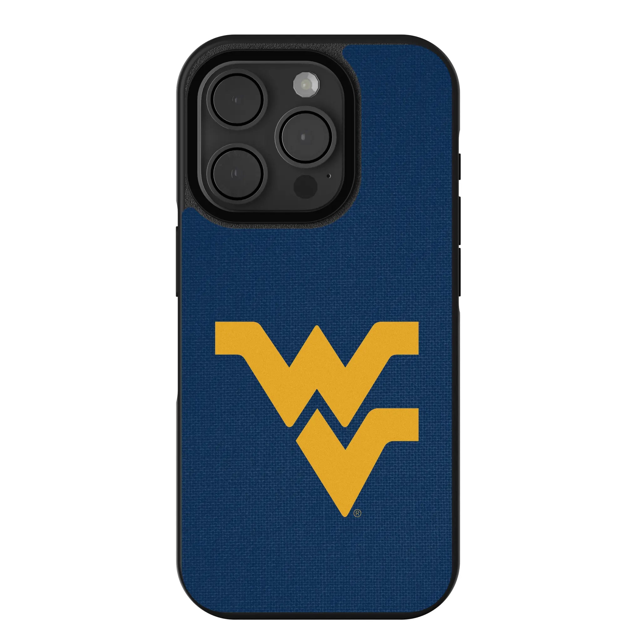 West Virginia University Mountaineers Solid Bump Phone Case