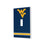 West Virginia University Mountaineers Stripe Hidden-Screw Light Switch Plate