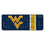 West Virginia University Mountaineers Stripe Wireless USB Keyboard