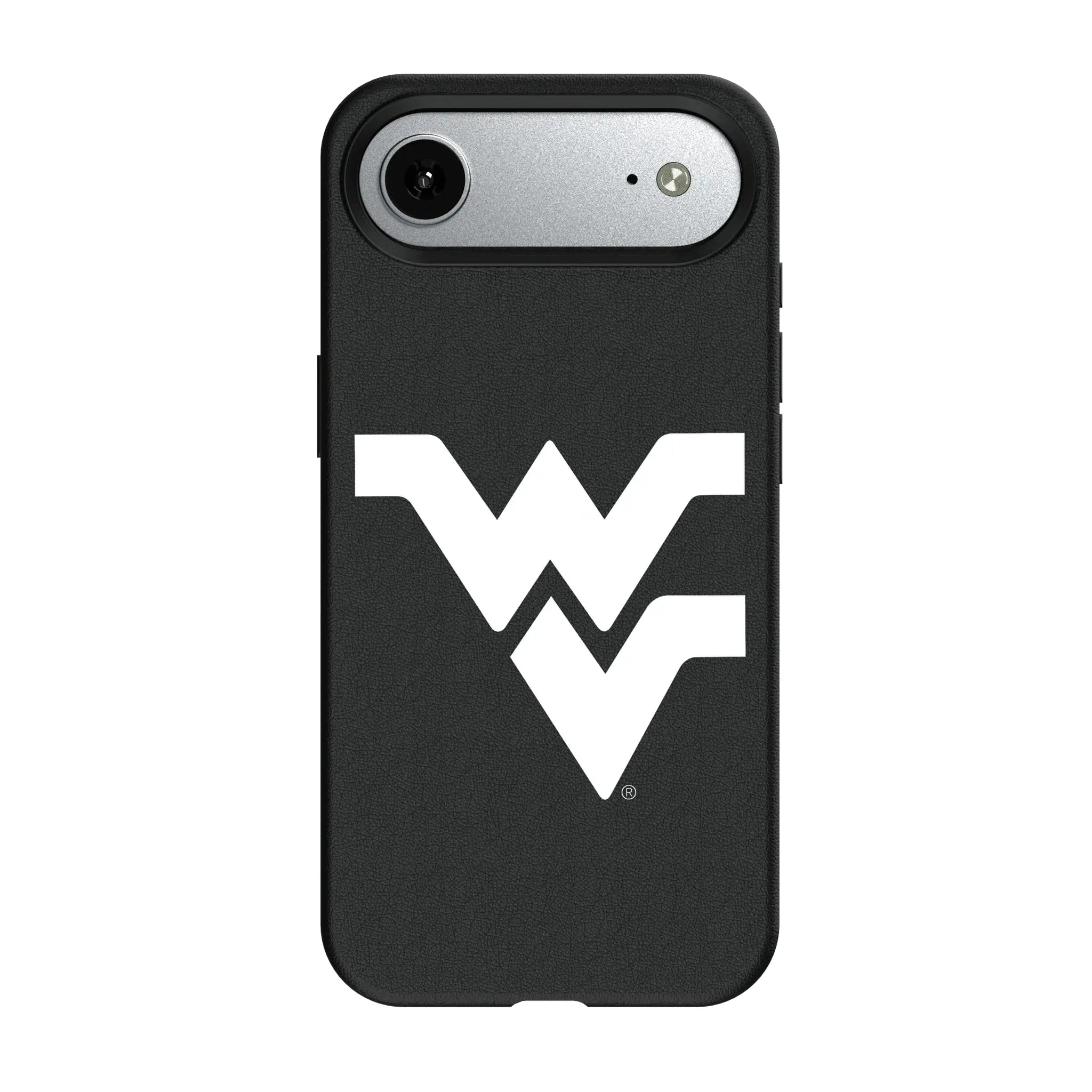 West Virginia University Mountaineers Text Backdrop MagSafe Compatible Phone Case for Apple iPhone