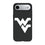 West Virginia University Mountaineers Text Backdrop MagSafe Compatible Phone Case for Apple iPhone