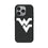 West Virginia University Mountaineers Text Backdrop MagSafe Compatible Phone Case for Apple iPhone