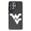 West Virginia University Mountaineers Text Backdrop MagSafe Compatible Phone Case for Samsung Galaxy