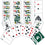 Michigan State Spartans 54-Card Deck Playing Cards - Sports Gifts, Sports Memorabilia, Sports Collectibles, Fan Shop
