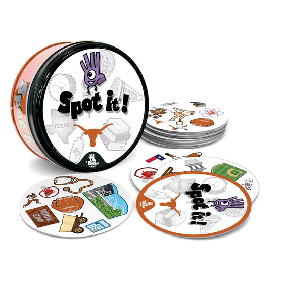 Texas Longhorns Spot It! Card Game - 757 Sports Collectibles
