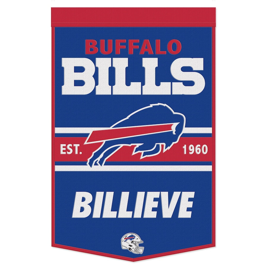 WinCraft Buffalo Bills 24" x 38" Championship Banner - 757 Sports Collectibles