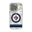 Winnipeg Jets Ice Stripe Clear Phone Case for Apple iPhone