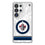 Winnipeg Jets Ice Stripe Clear Phone Case for Samsung Galaxy