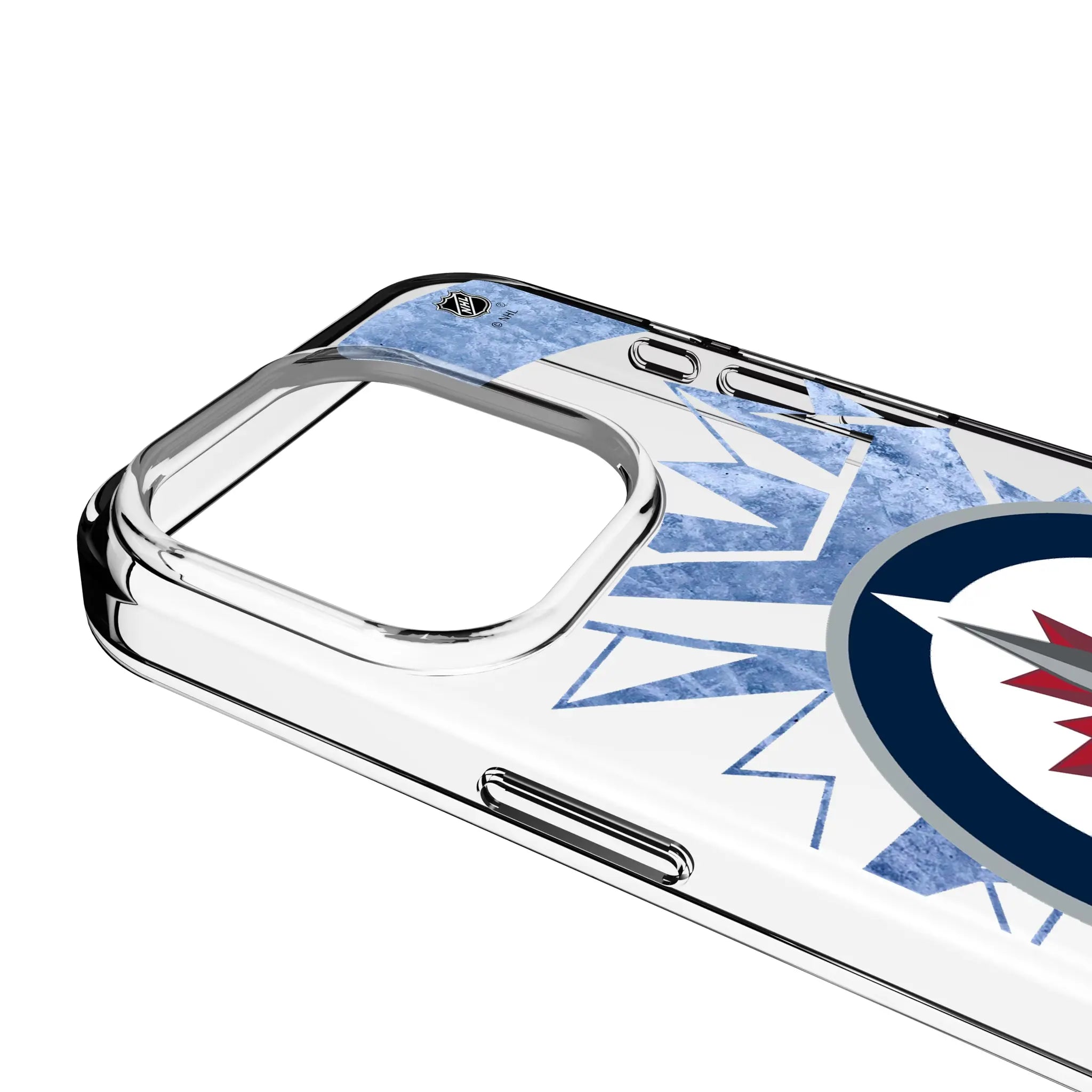 Winnipeg Jets Ice Tilt Clear Phone Case for Apple iPhone