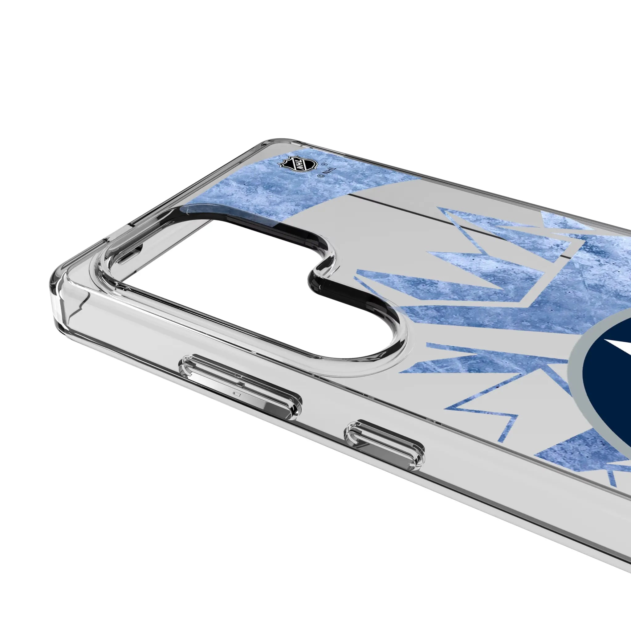 Winnipeg Jets Ice Tilt Clear Phone Case for Samsung Galaxy