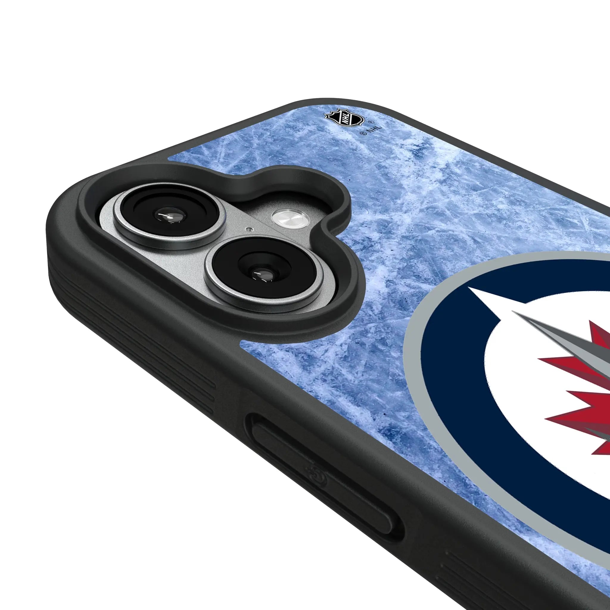 Winnipeg Jets Ice Wordmark Bump Phone Case