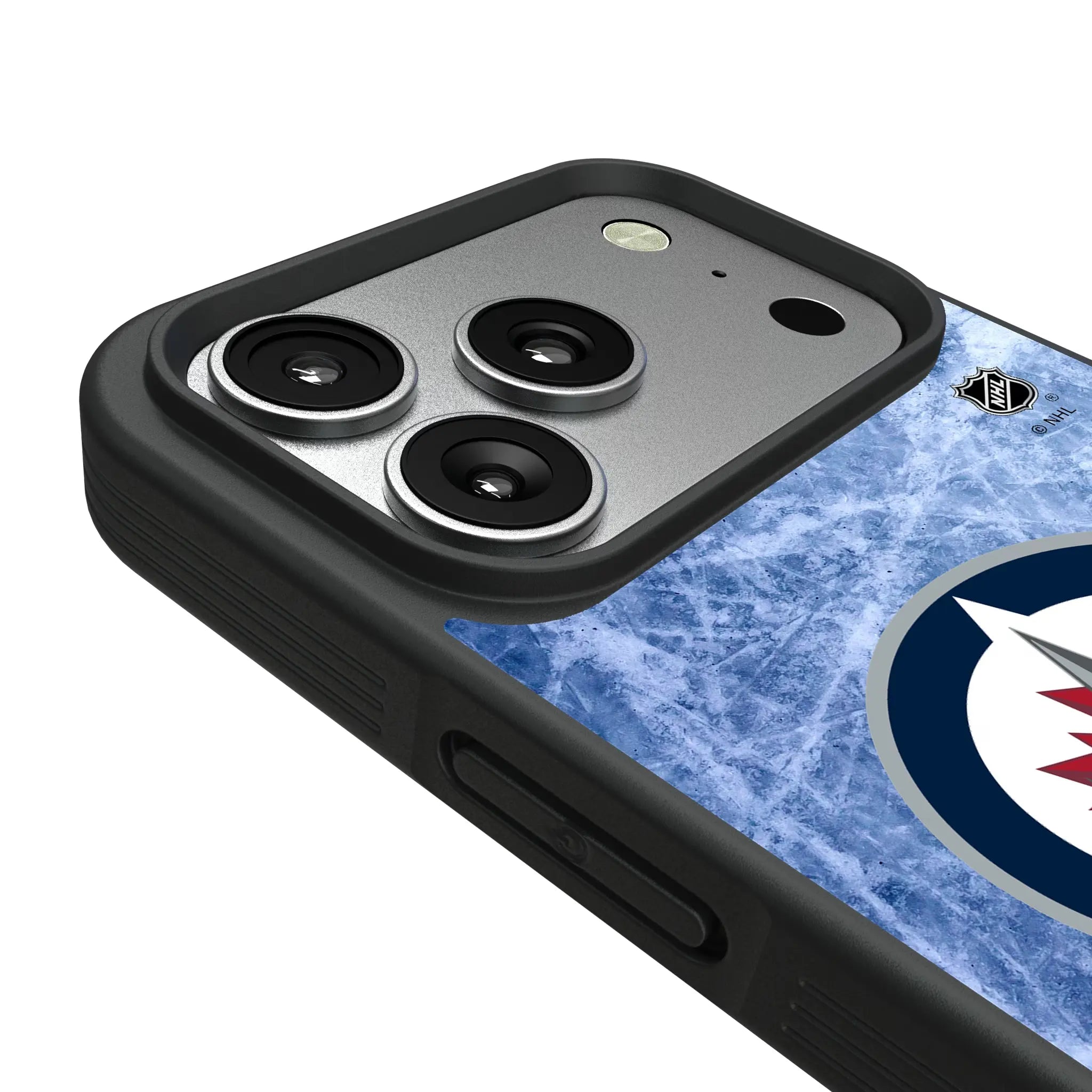 Winnipeg Jets Ice Wordmark Bump Phone Case