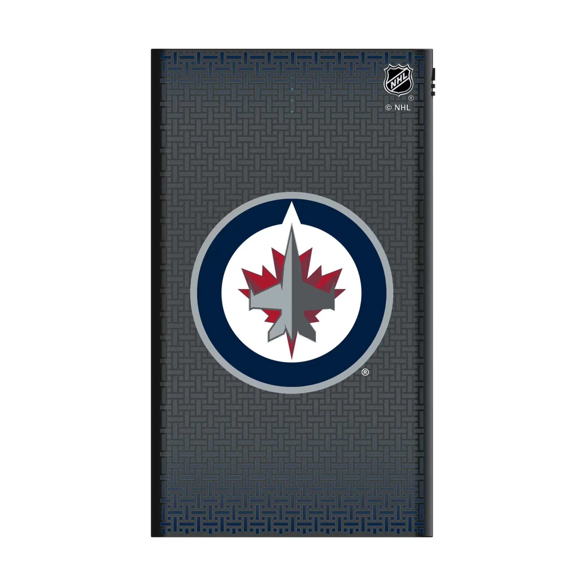 Winnipeg Jets Linen 5000mAh Flat Powerbank