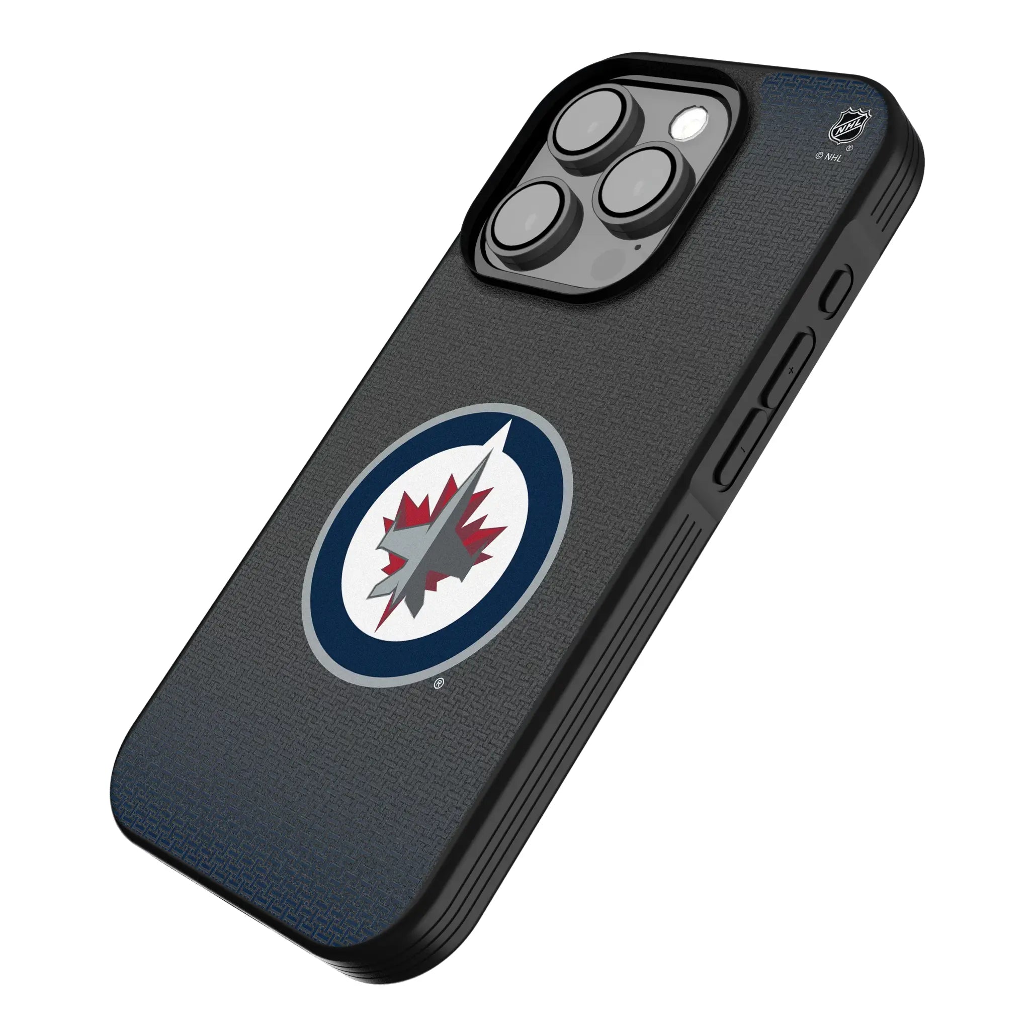 Winnipeg Jets Linen Bump Phone Case