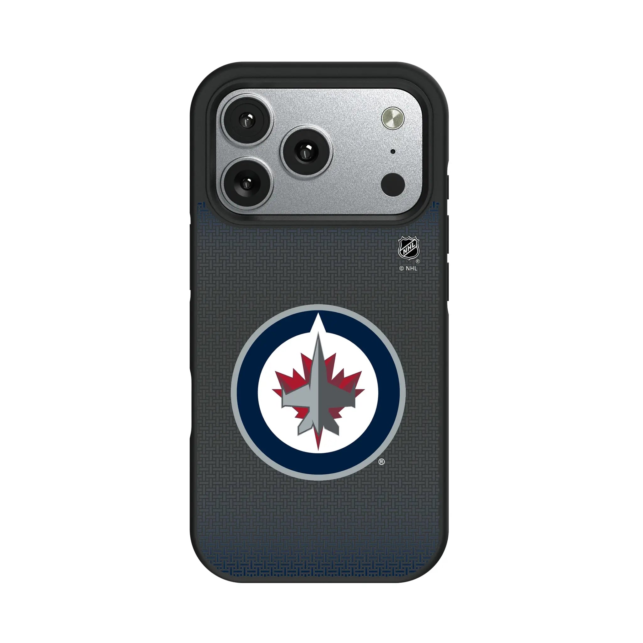 Winnipeg Jets Linen Bump Phone Case