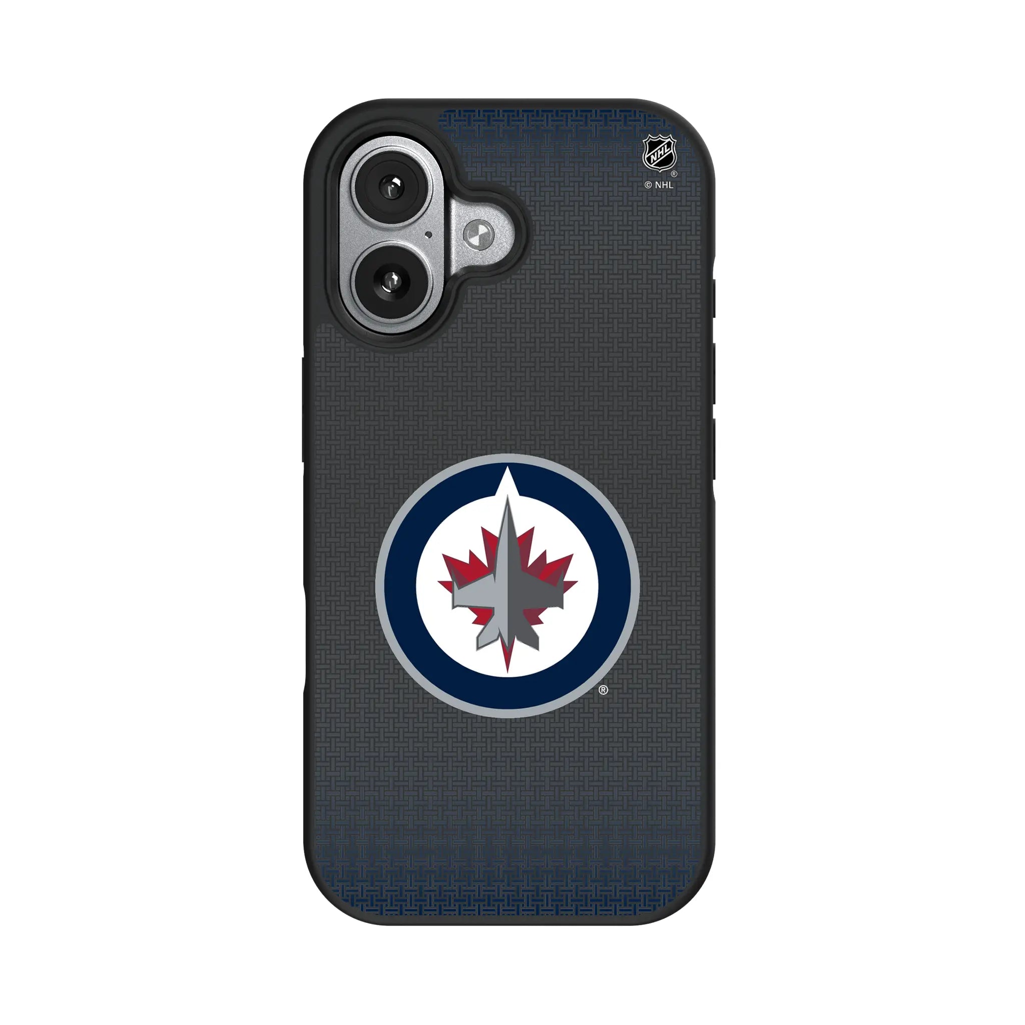 Winnipeg Jets Linen Bump Phone Case