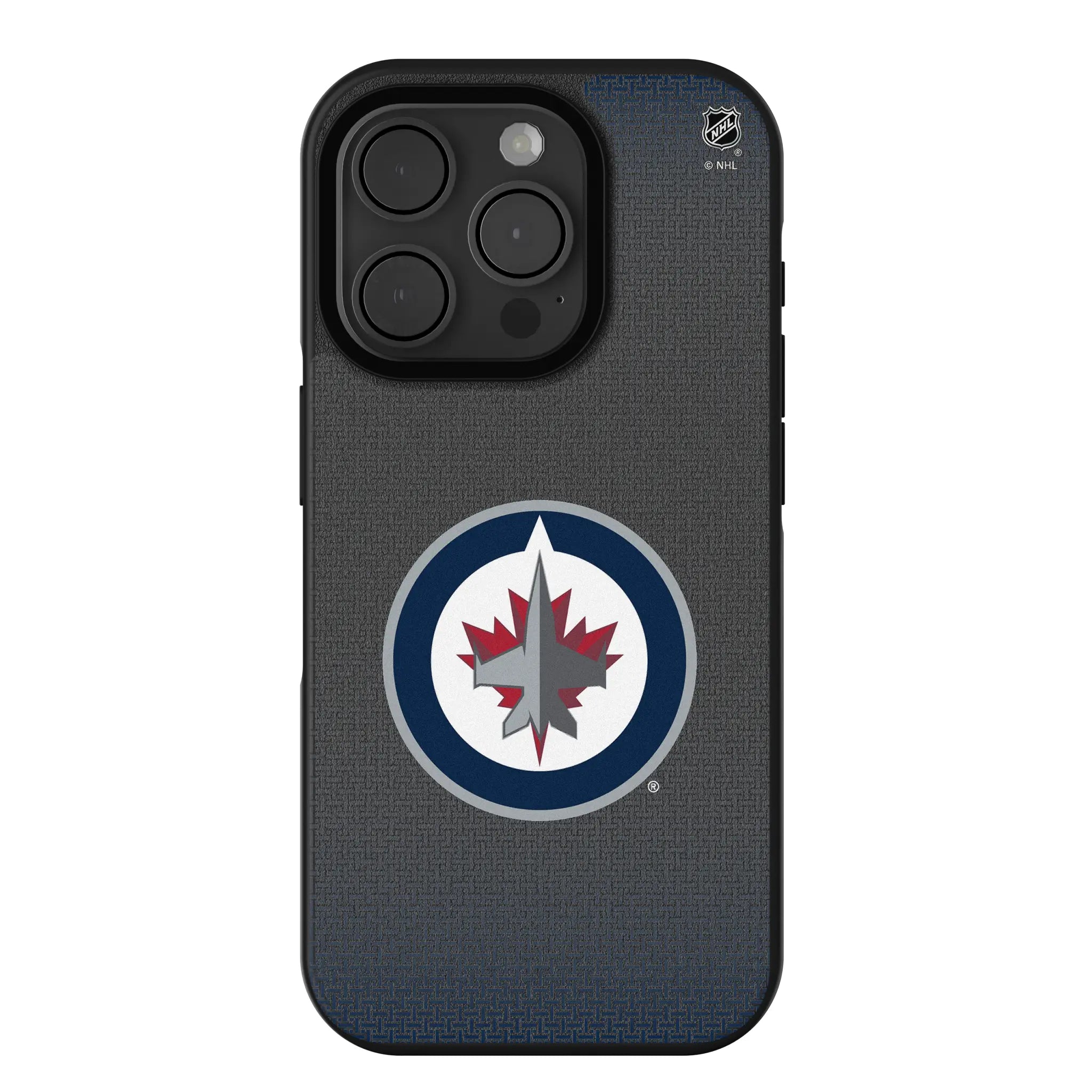 Winnipeg Jets Linen Bump Phone Case