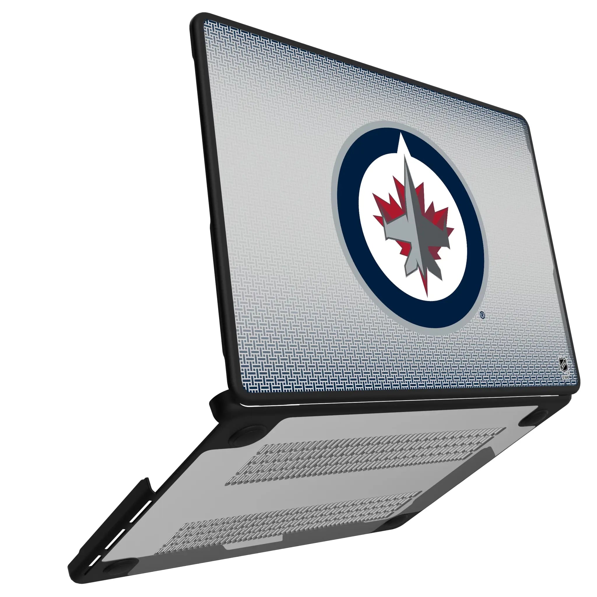 Winnipeg Jets Linen Laptop Case for Apple MacBook