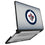 Winnipeg Jets Linen Laptop Case for Apple MacBook