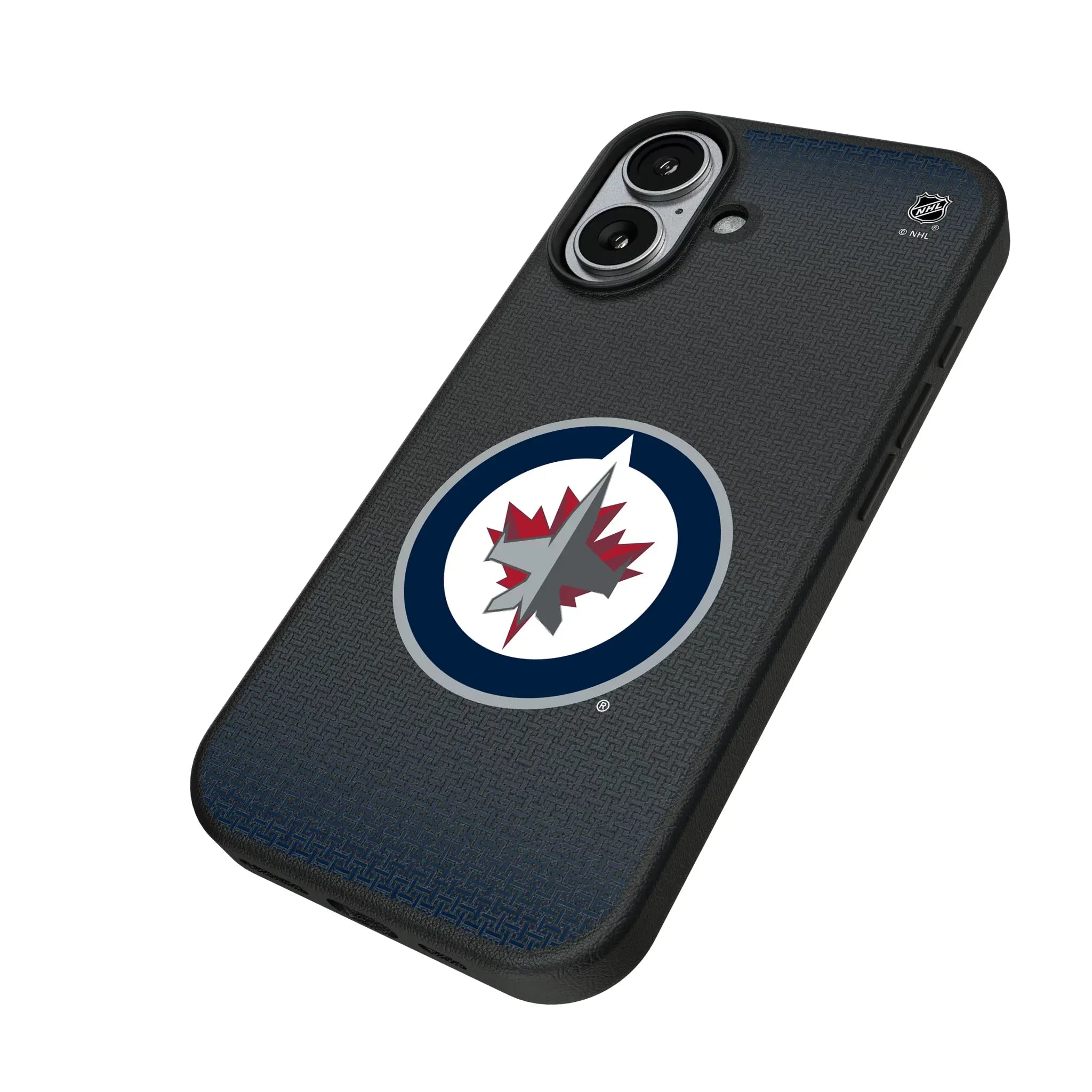 Winnipeg Jets Linen MagSafe Compatible Phone Case for Apple iPhone