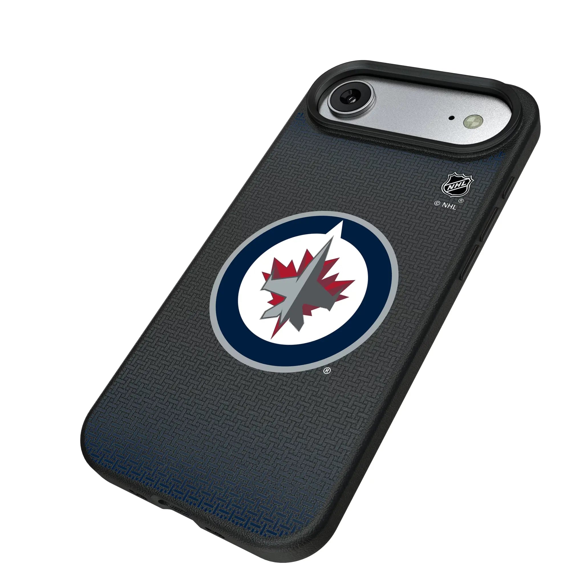 Winnipeg Jets Linen MagSafe Compatible Phone Case for Apple iPhone