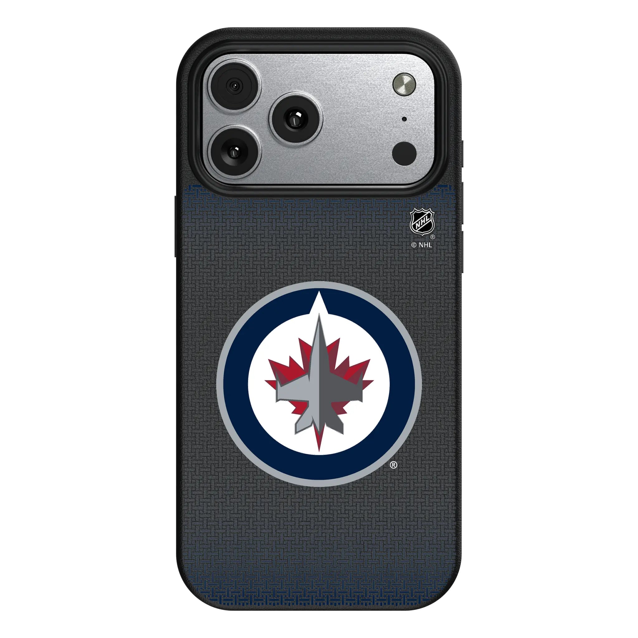 Winnipeg Jets Linen MagSafe Compatible Phone Case for Apple iPhone