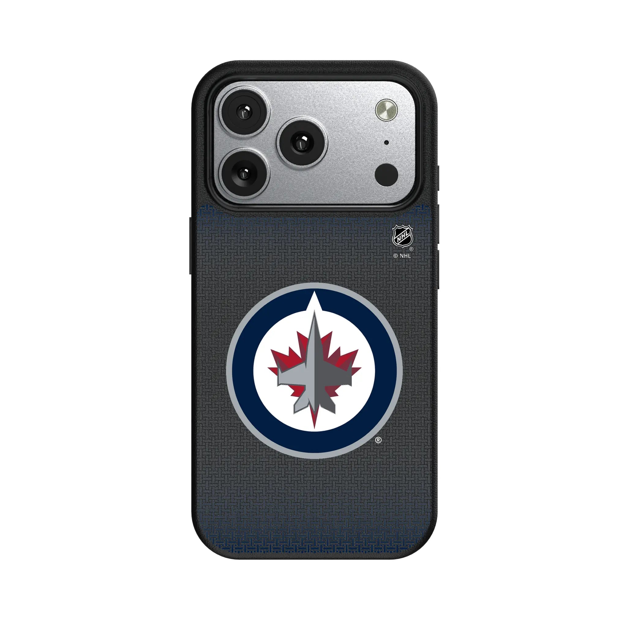 Winnipeg Jets Linen MagSafe Compatible Phone Case for Apple iPhone