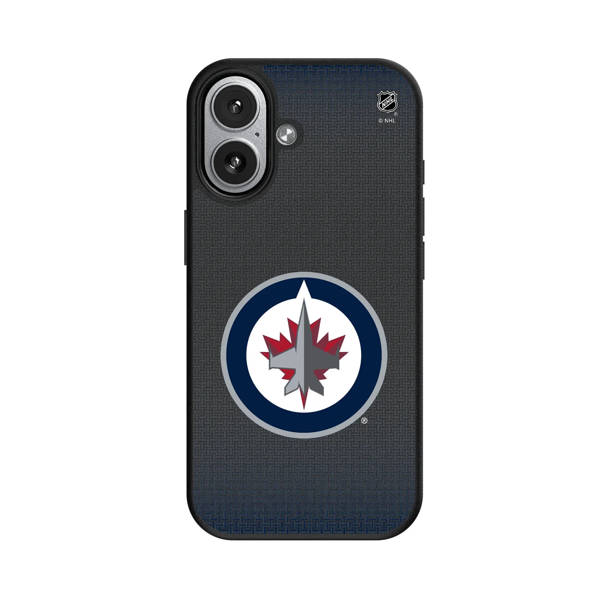 Winnipeg Jets Linen MagSafe Compatible Phone Case for Apple iPhone