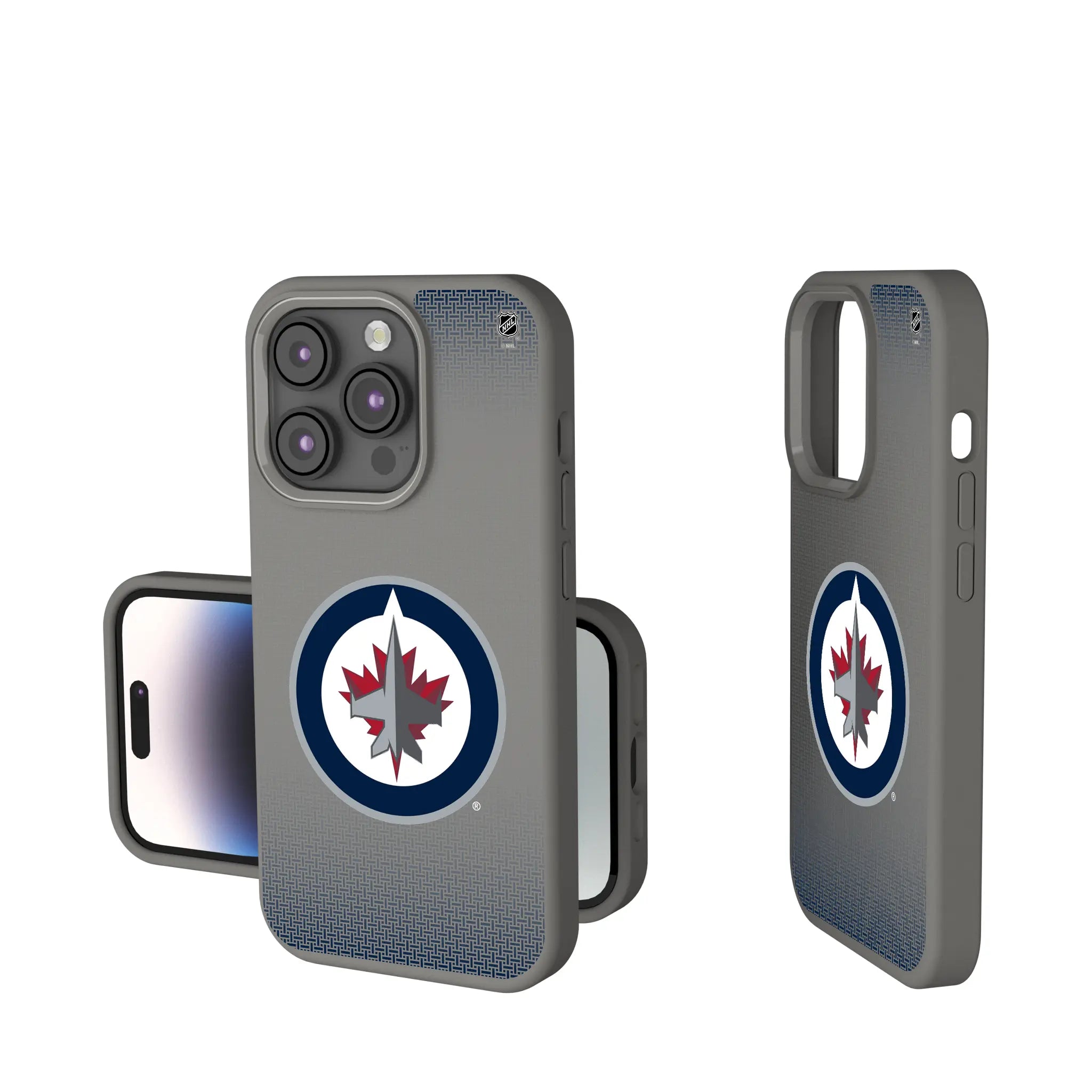 Winnipeg Jets Linen Soft Touch Phone Case