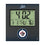 Winnipeg Jets Linen Wall Clock